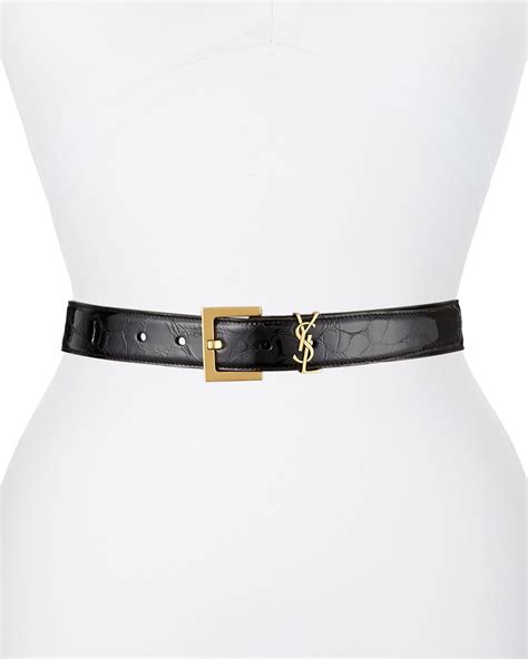 ysl belt black|ysl belt size chart.